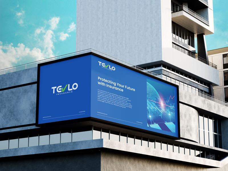 Tevlo campaign on city digital billboards